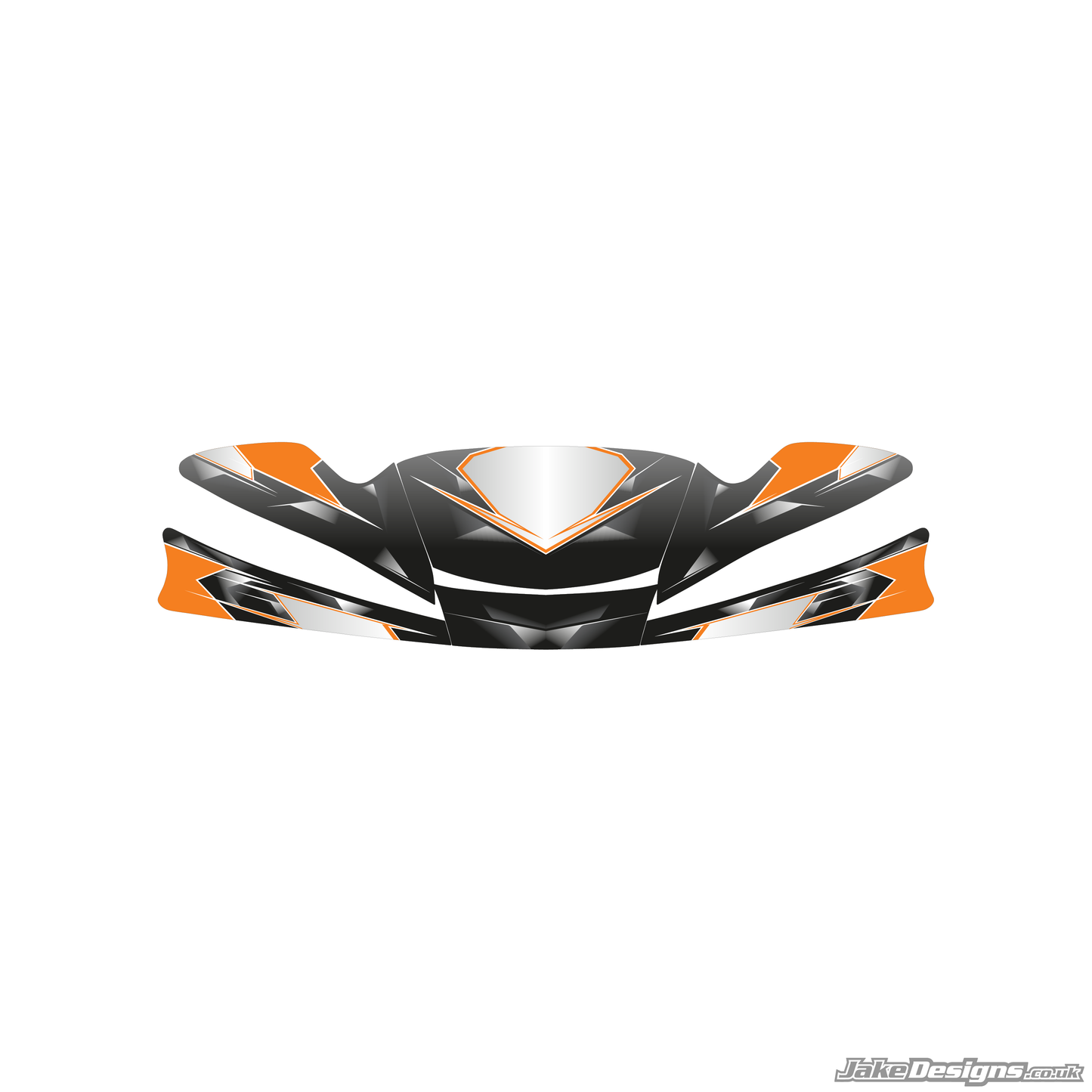 Airbrush Style Custom Nosecone Sticker