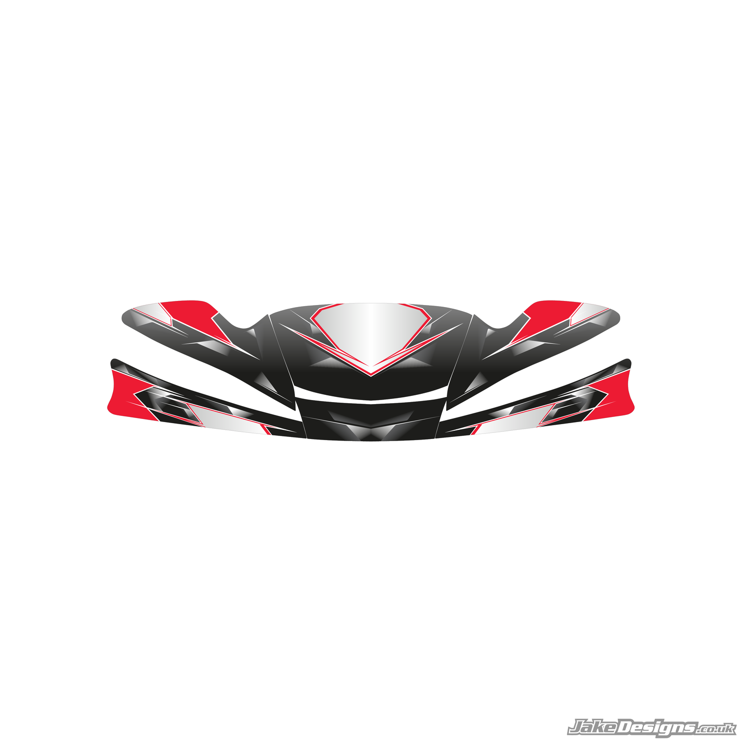 Airbrush Style Custom Nosecone Sticker