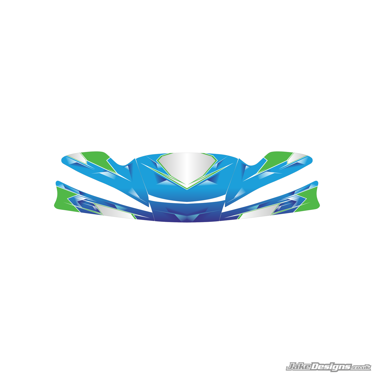 Airbrush Style Custom Nosecone Sticker