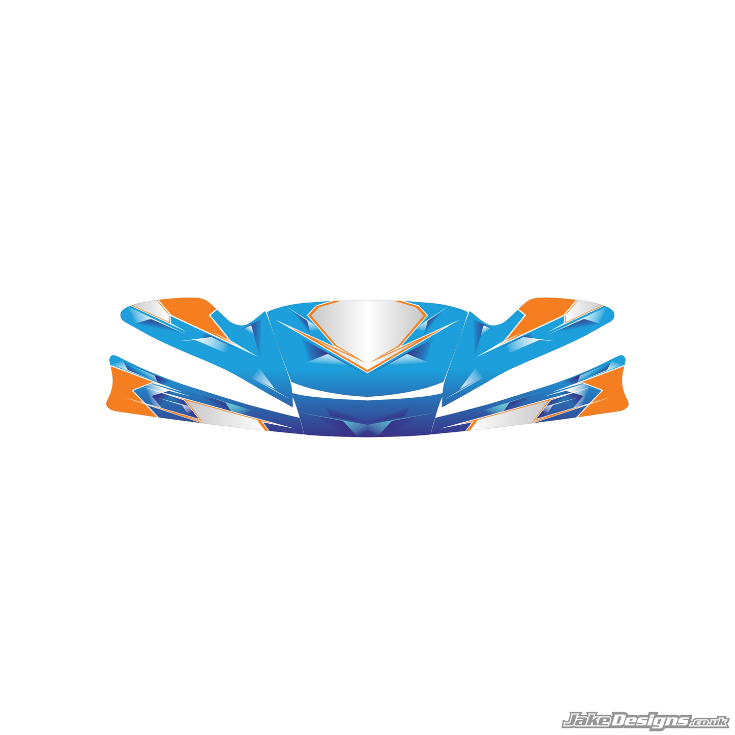 Airbrush Style Custom Nosecone Sticker