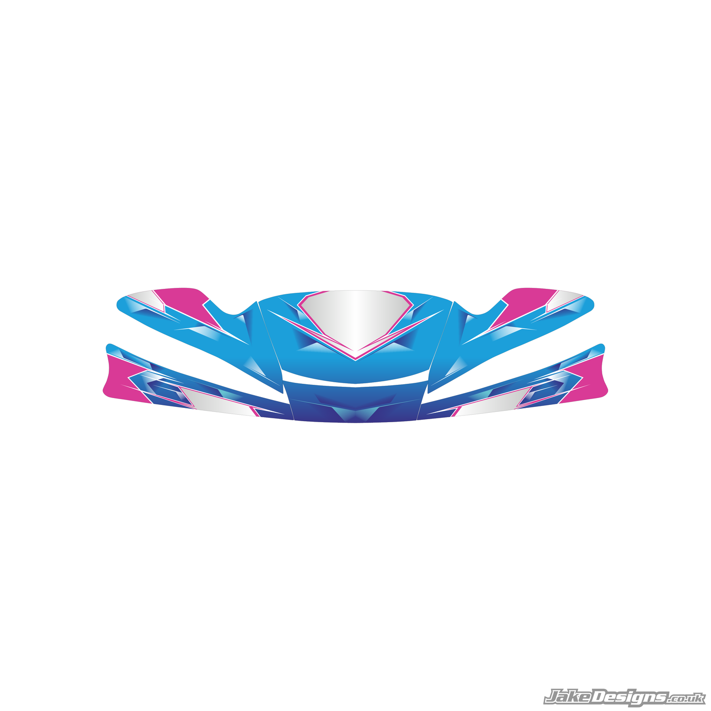 Airbrush Style Custom Nosecone Sticker