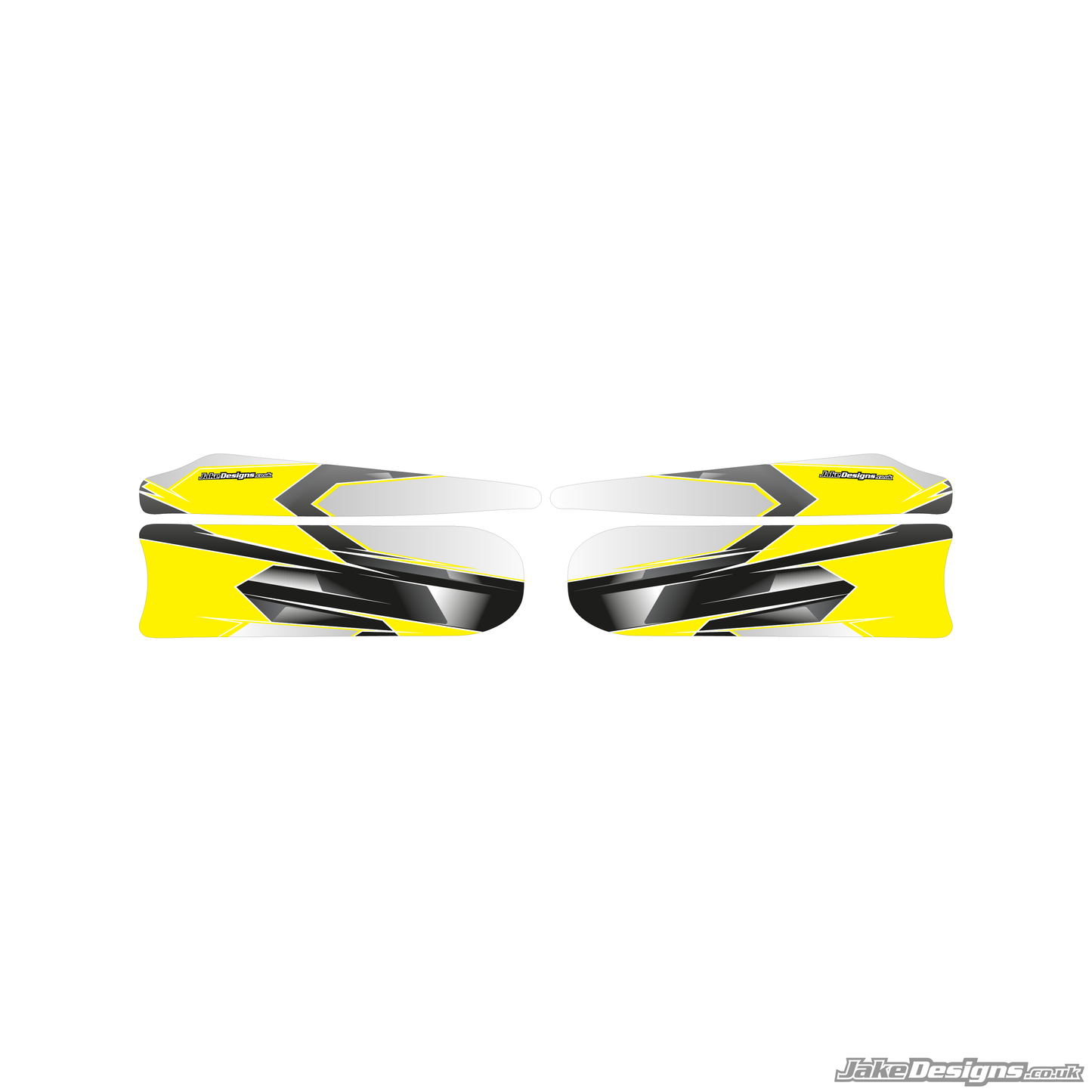 Airbrush Style Custom Set Of Sidepods Sticker