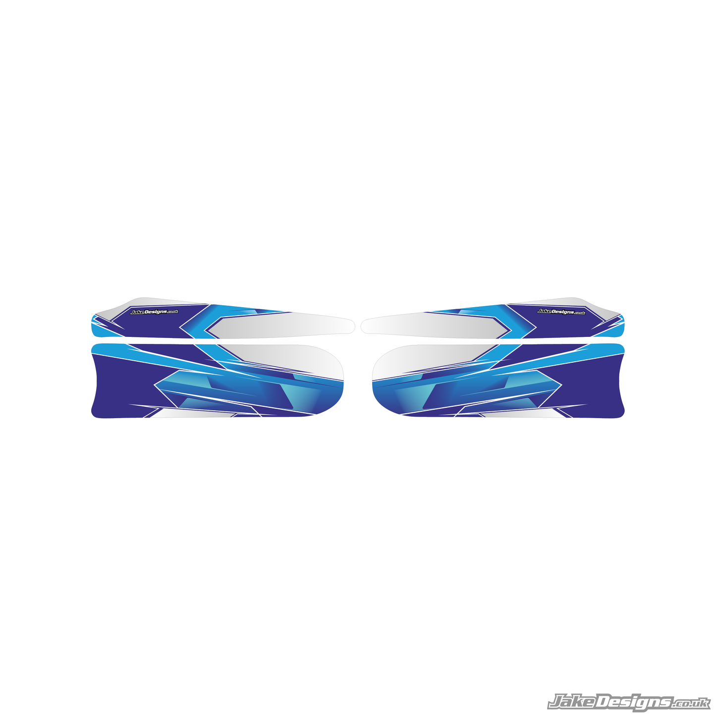 Airbrush Style Custom Set Of Sidepods Sticker