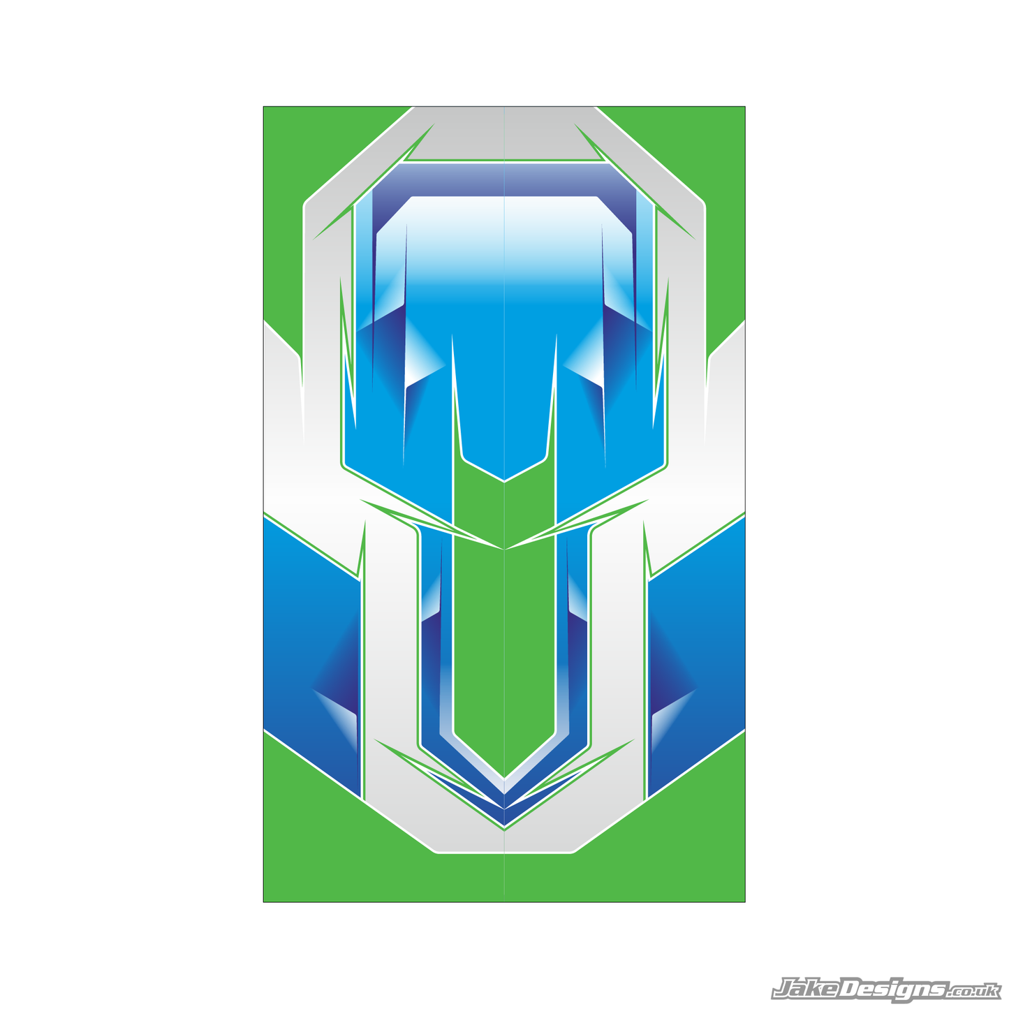 Airbrush Style Custom Trolley Sticker Kit