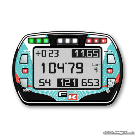 FK Racing Style Alfano Pro III EVO Gel Sticker