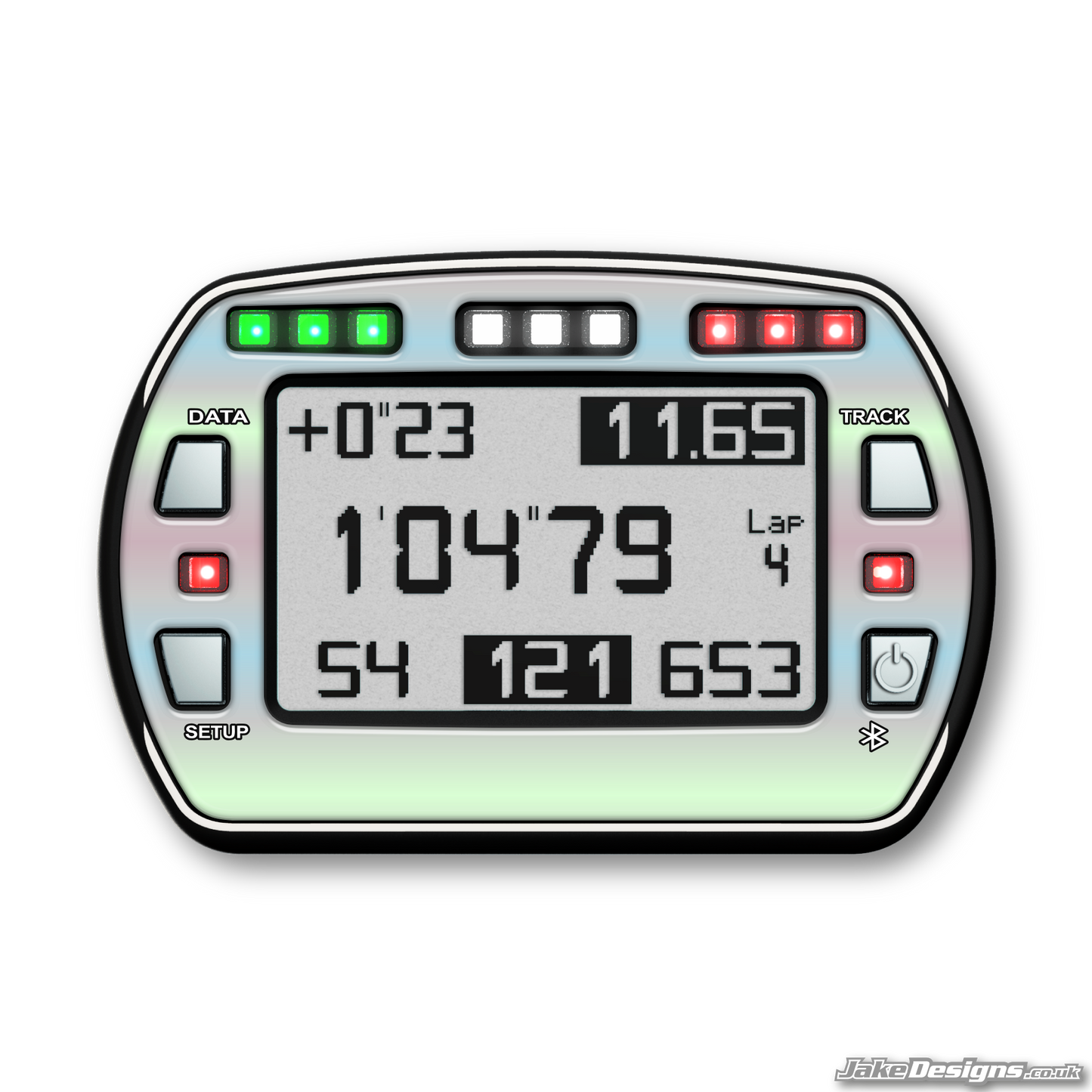 Chrome Style Alfano Pro III EVO Gel Sticker