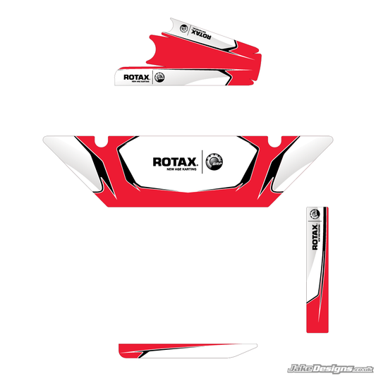 ART Grand Prix Replica DD2 Rotax Max Radiator Stickers