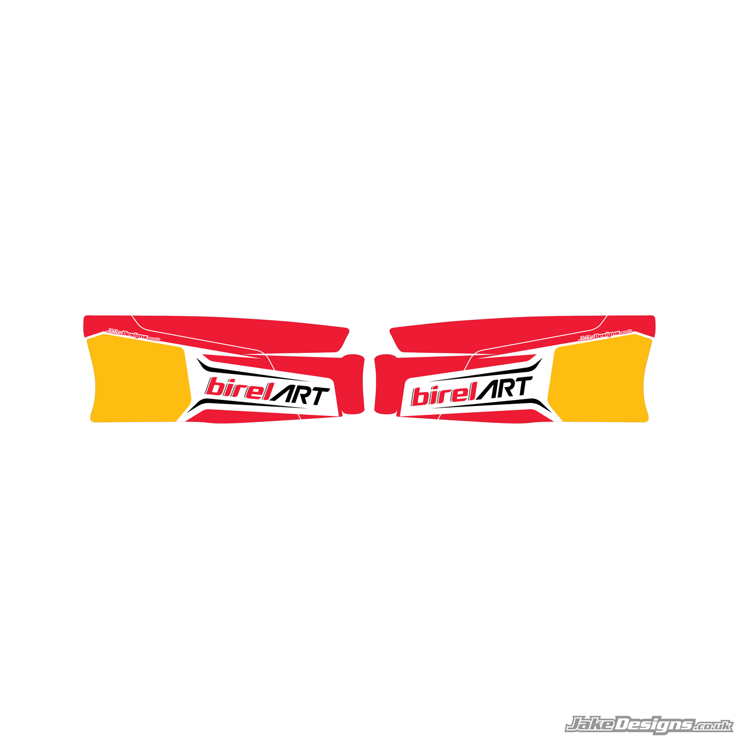 BirelART Replica Set Of Sidepods Sticker (2023)