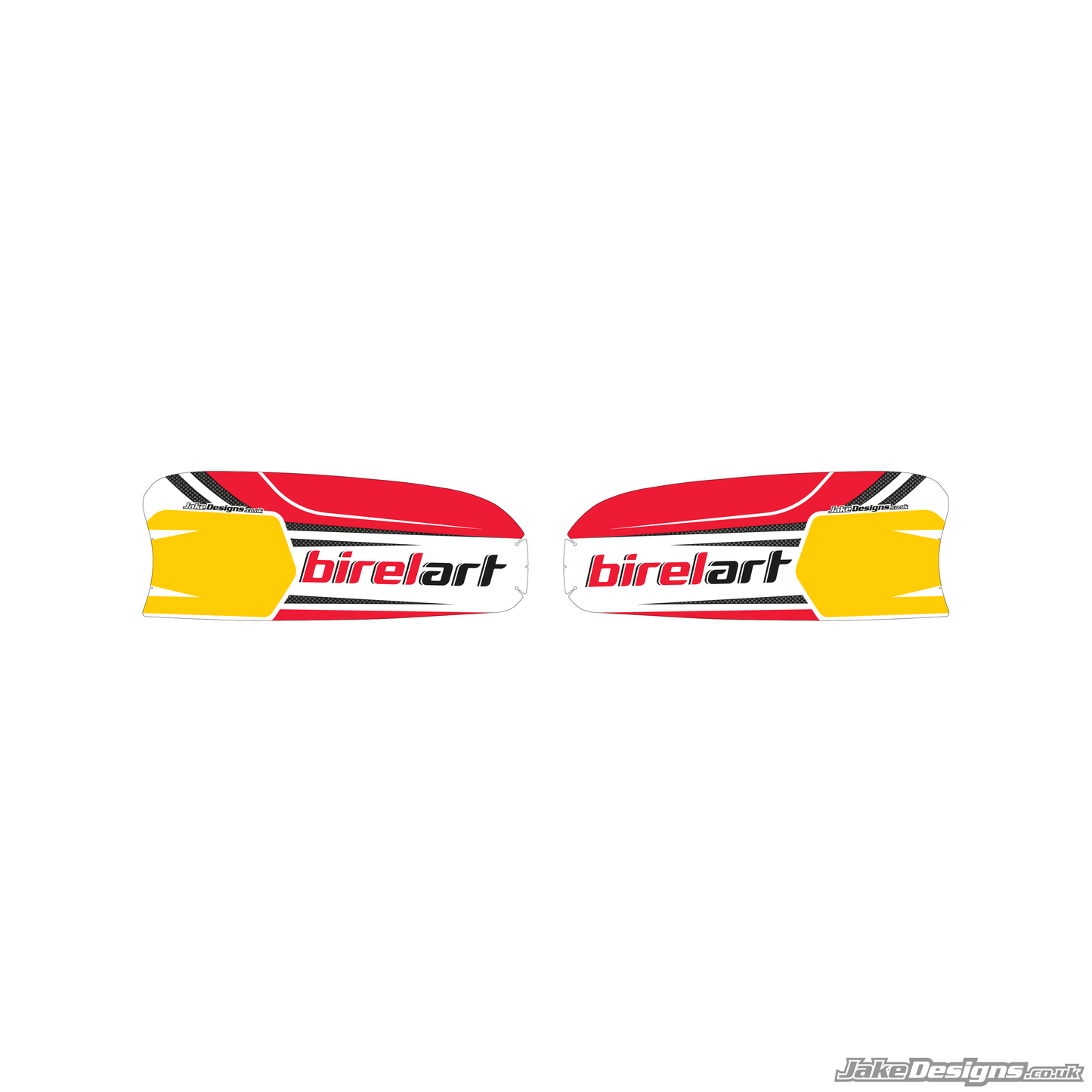 BirelART Replica Set Of Sidepods Sticker (2025)