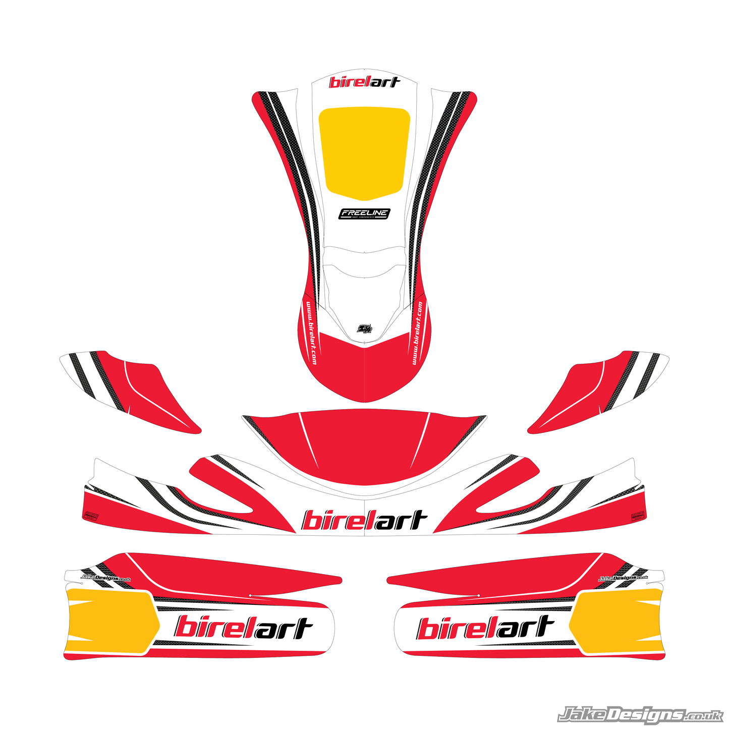 BirelART Replica Sticker Kit (2025)