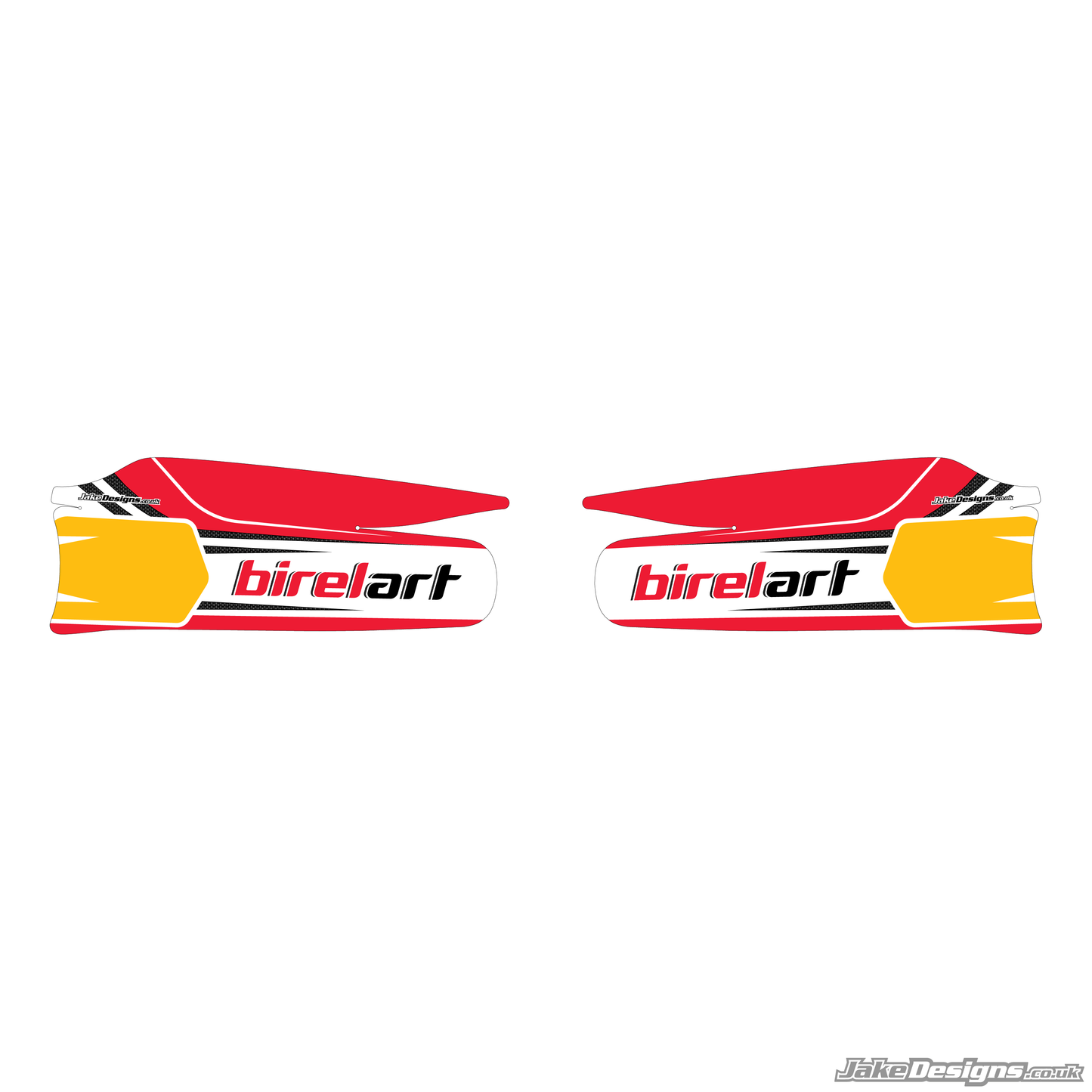 BirelART Replica Set Of Sidepods Sticker (2025)