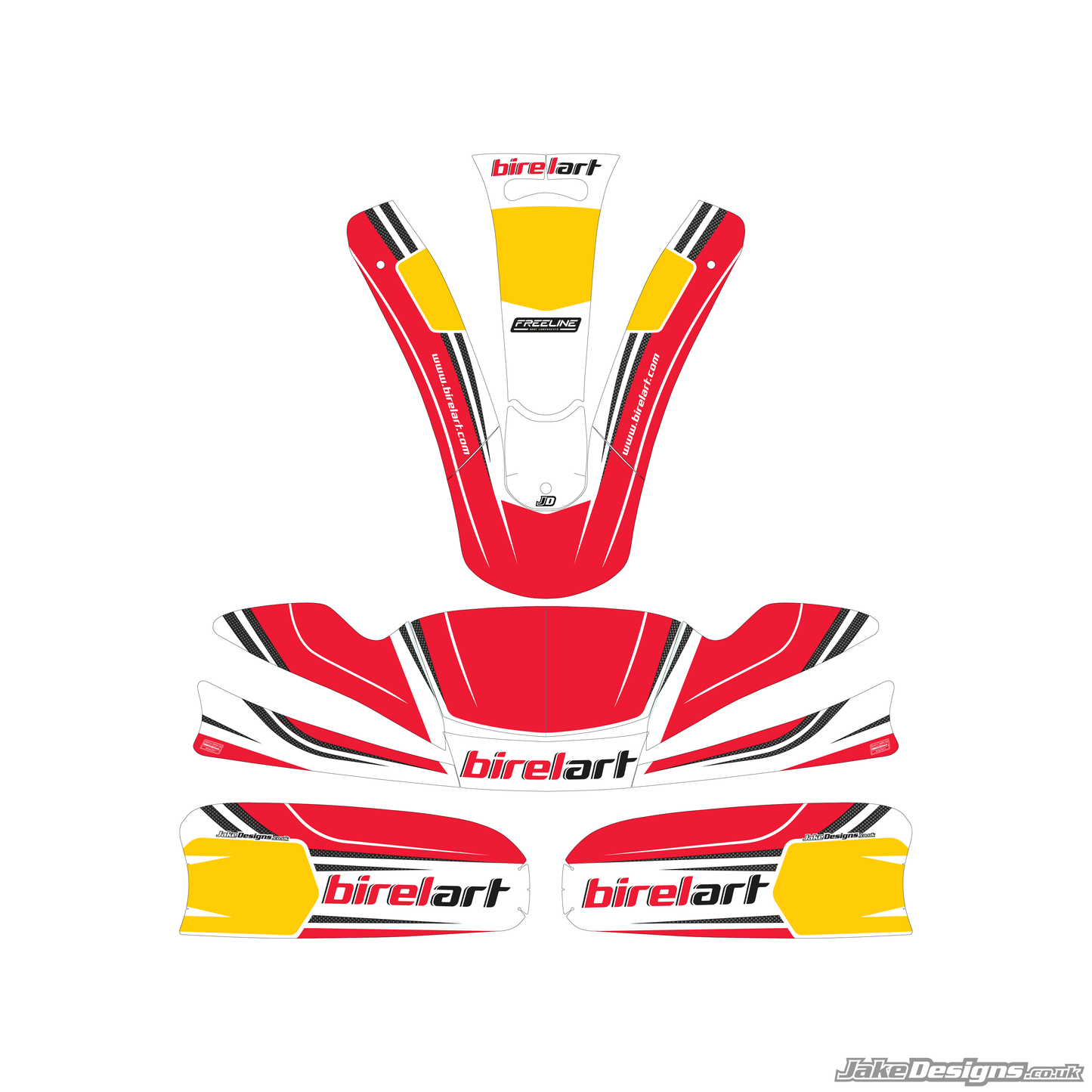 BirelART Replica Sticker Kit (2025)