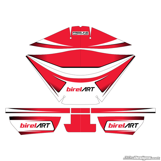 BirelART Replica Rotax Airbox Sticker Kit (2017)