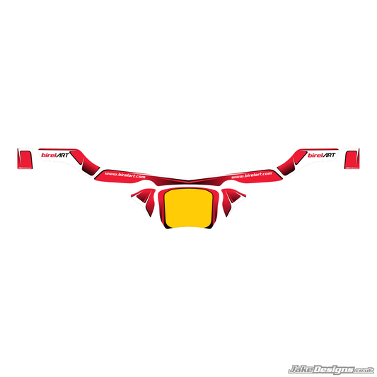 BirelART 2017 Replica Rear Bumper Sticker Kit