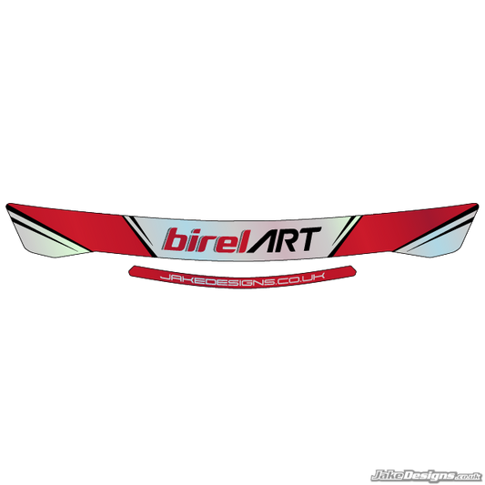 BirelART Style Rainbow Visor Stickers (2020)