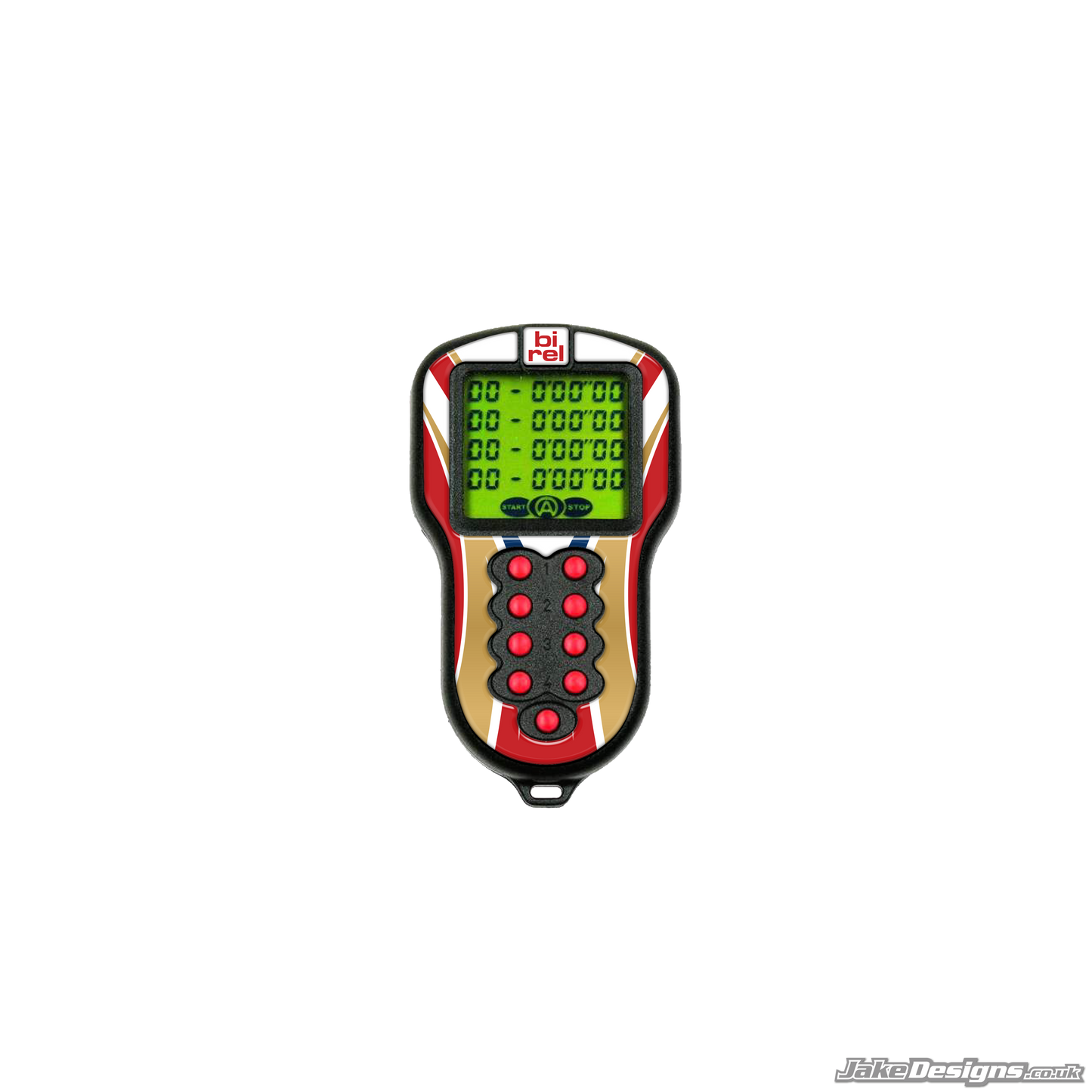 Birel Style Alfano Kronos V2 (Gel Wrap) Stopwatch Stickers