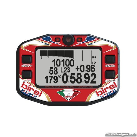 Birel Style Mychron 4 Gel Sticker