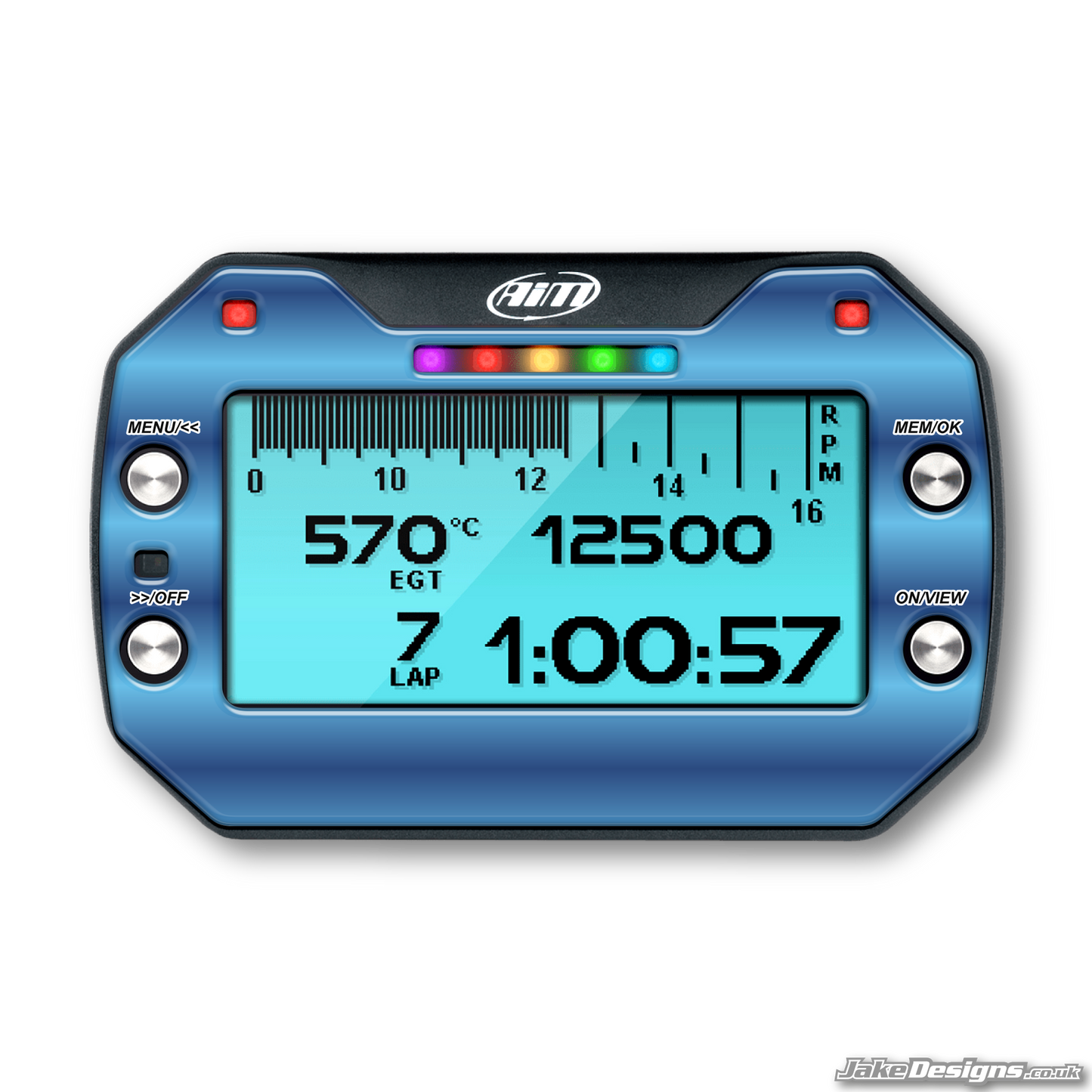 Chrome Style Mychron 5 Gel Sticker