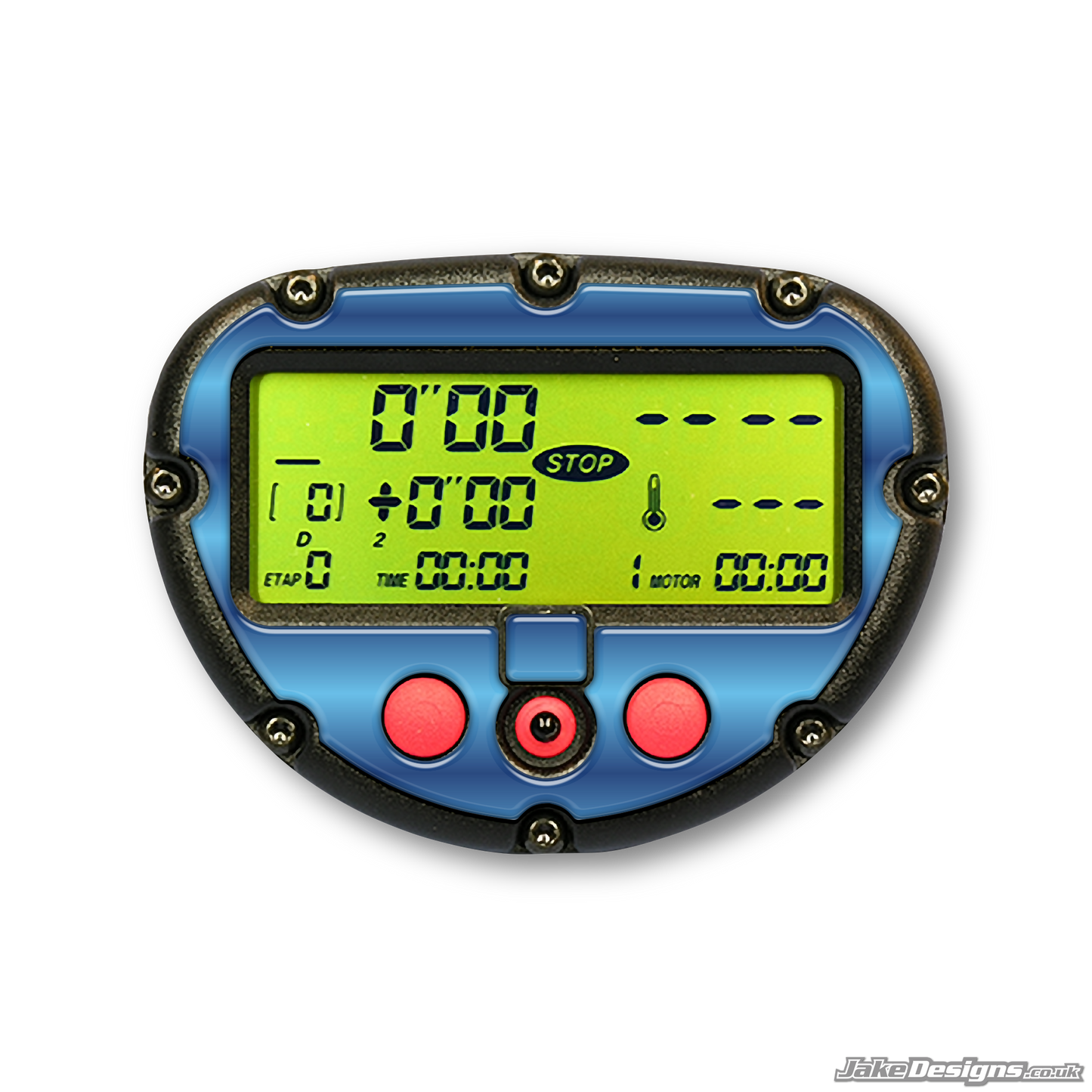 Chrome Style Alfano Gel Sticker