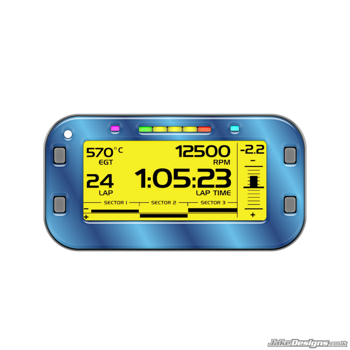 Chrome Style Mychron 6 Gel Sticker