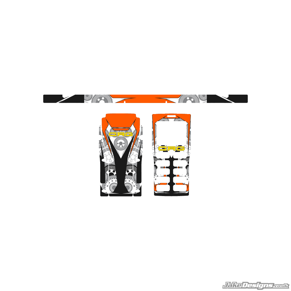 CRG Style Unipro Stopwatch Stickers (2014)