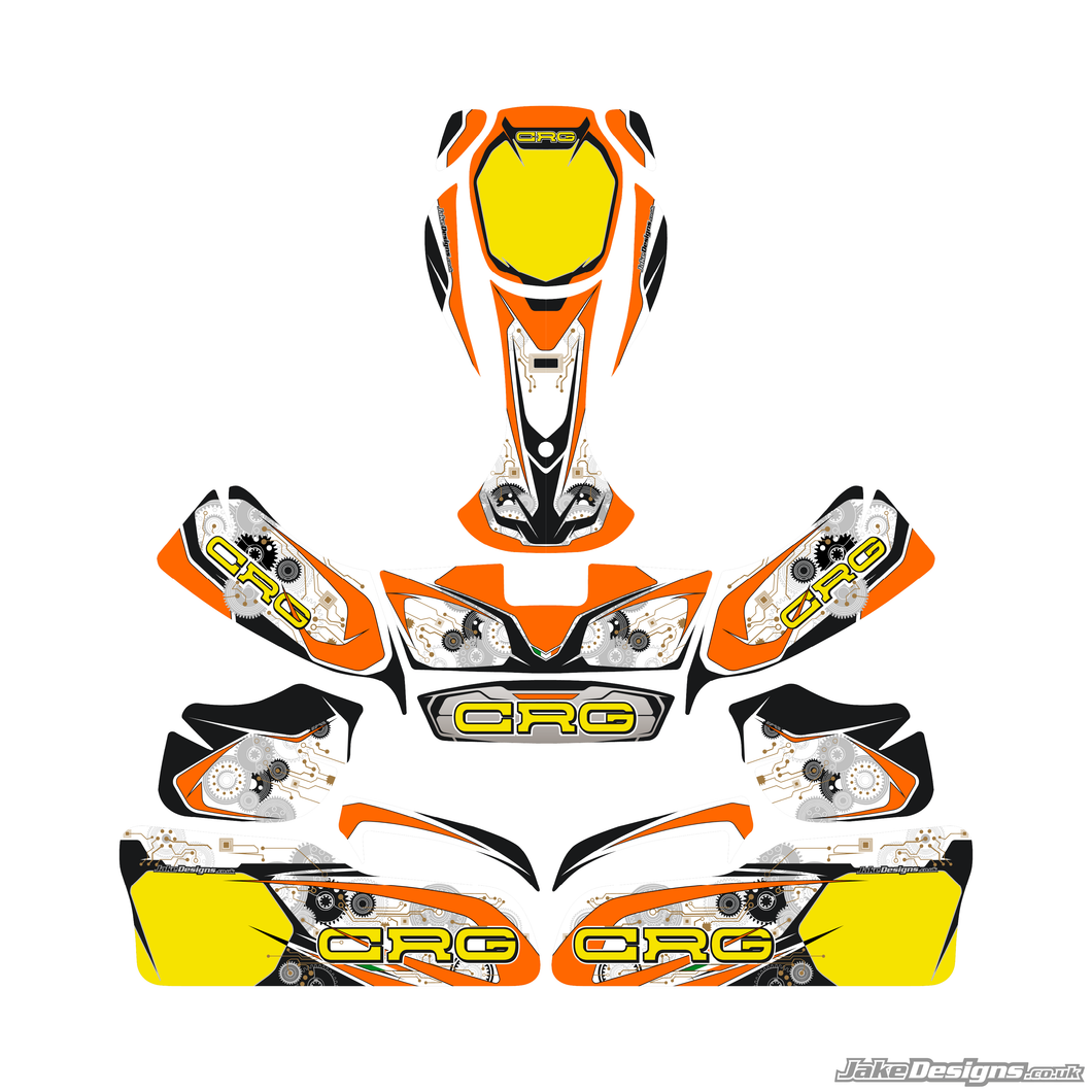 CRG Replica Sticker Kit (2016)