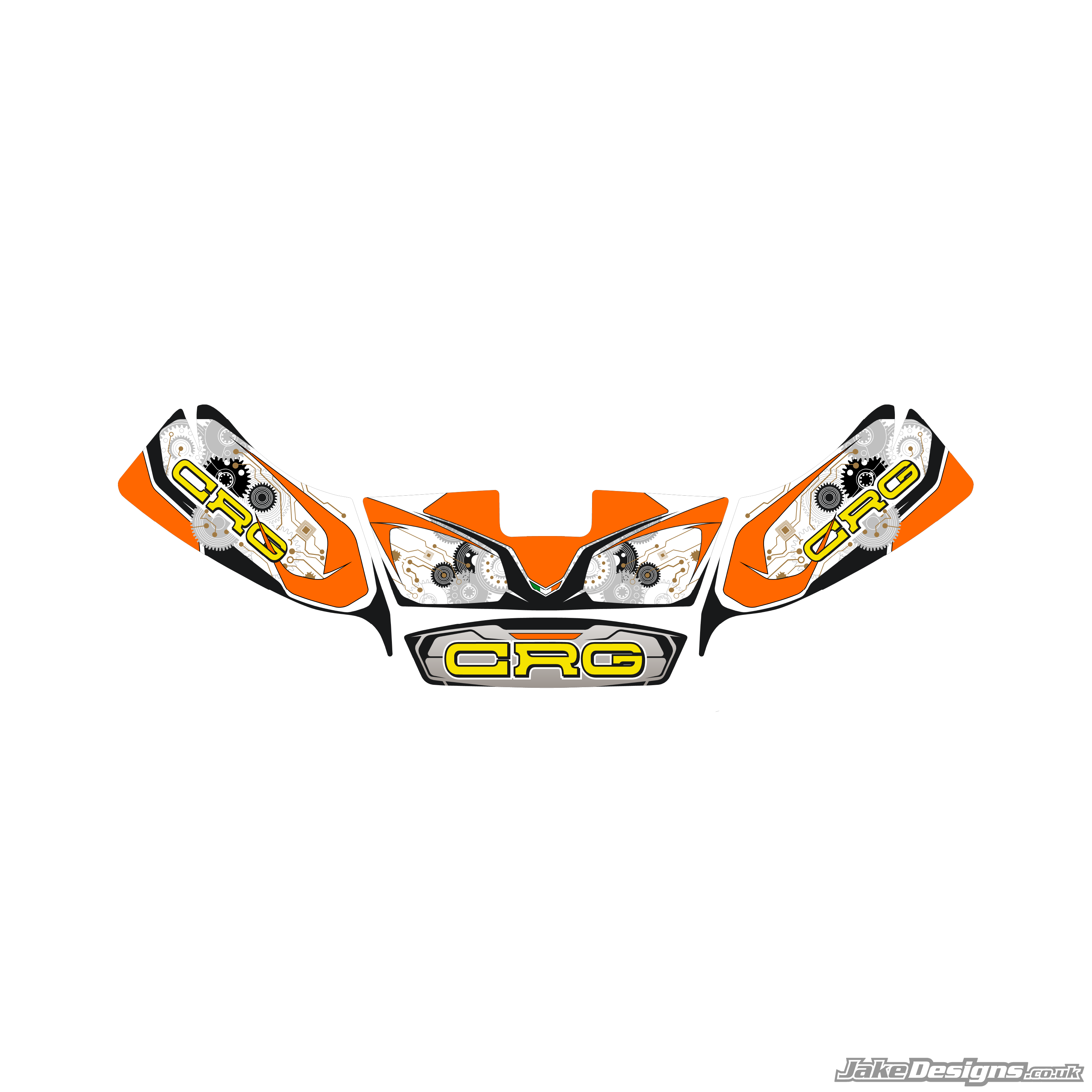 CRG Replica Nosecone Sticker (2016) – JakeDesigns Graphics