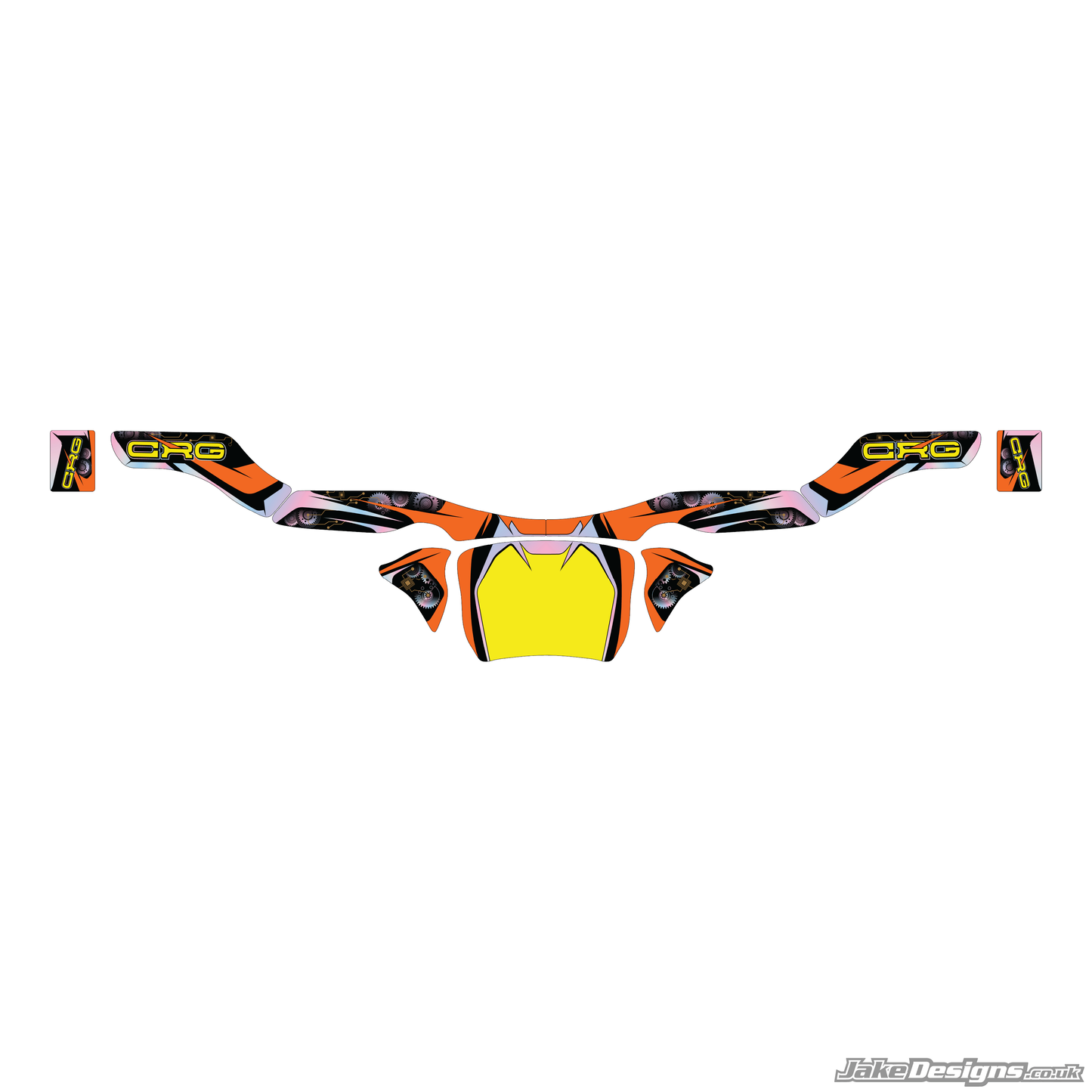 CRG Replica Rear Bumper Sticker Kit (2018)