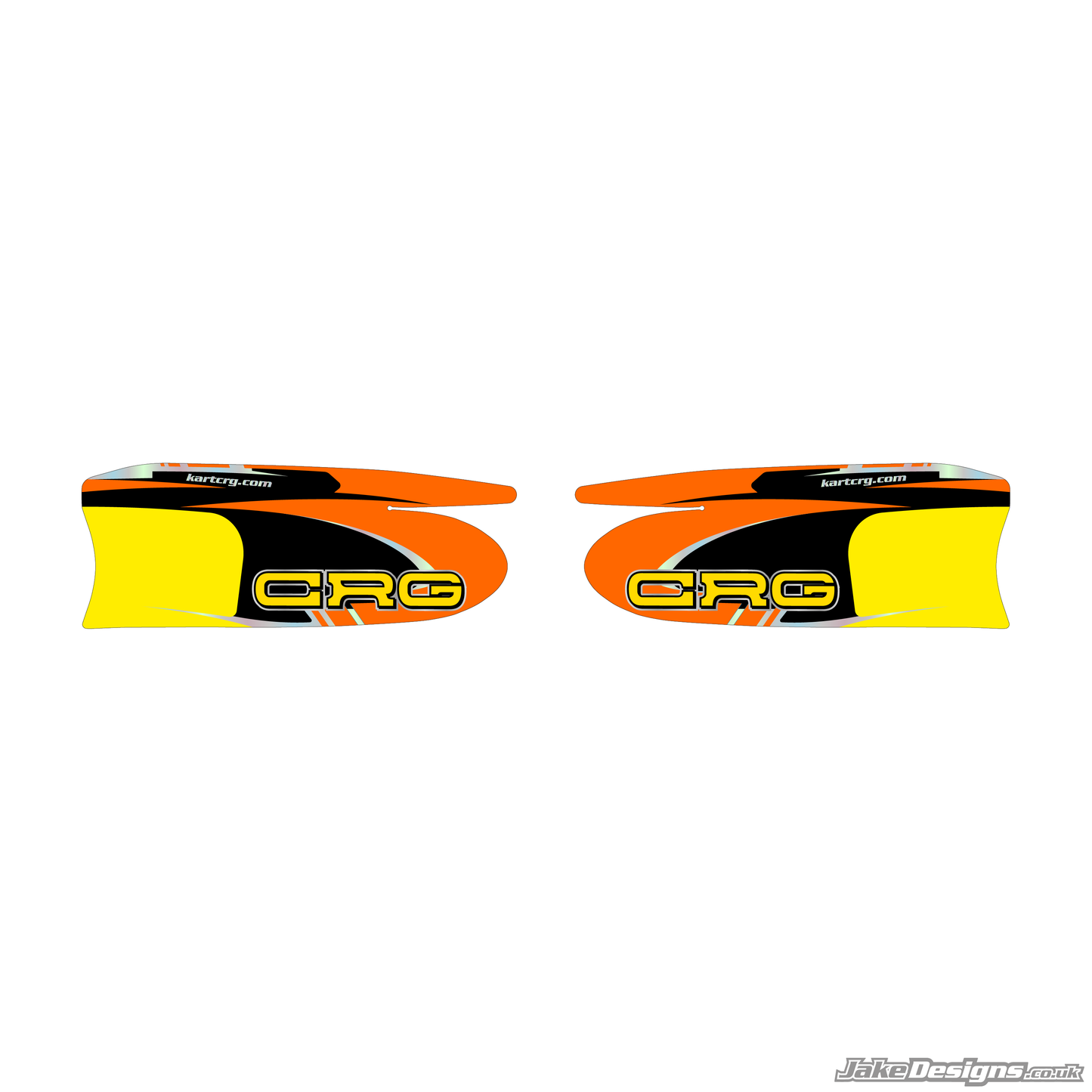 CRG Replica Set Of Sidepods Sticker (2023-24)