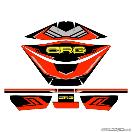 CRG Replica Rotax Airbox Sticker Kit (2026)