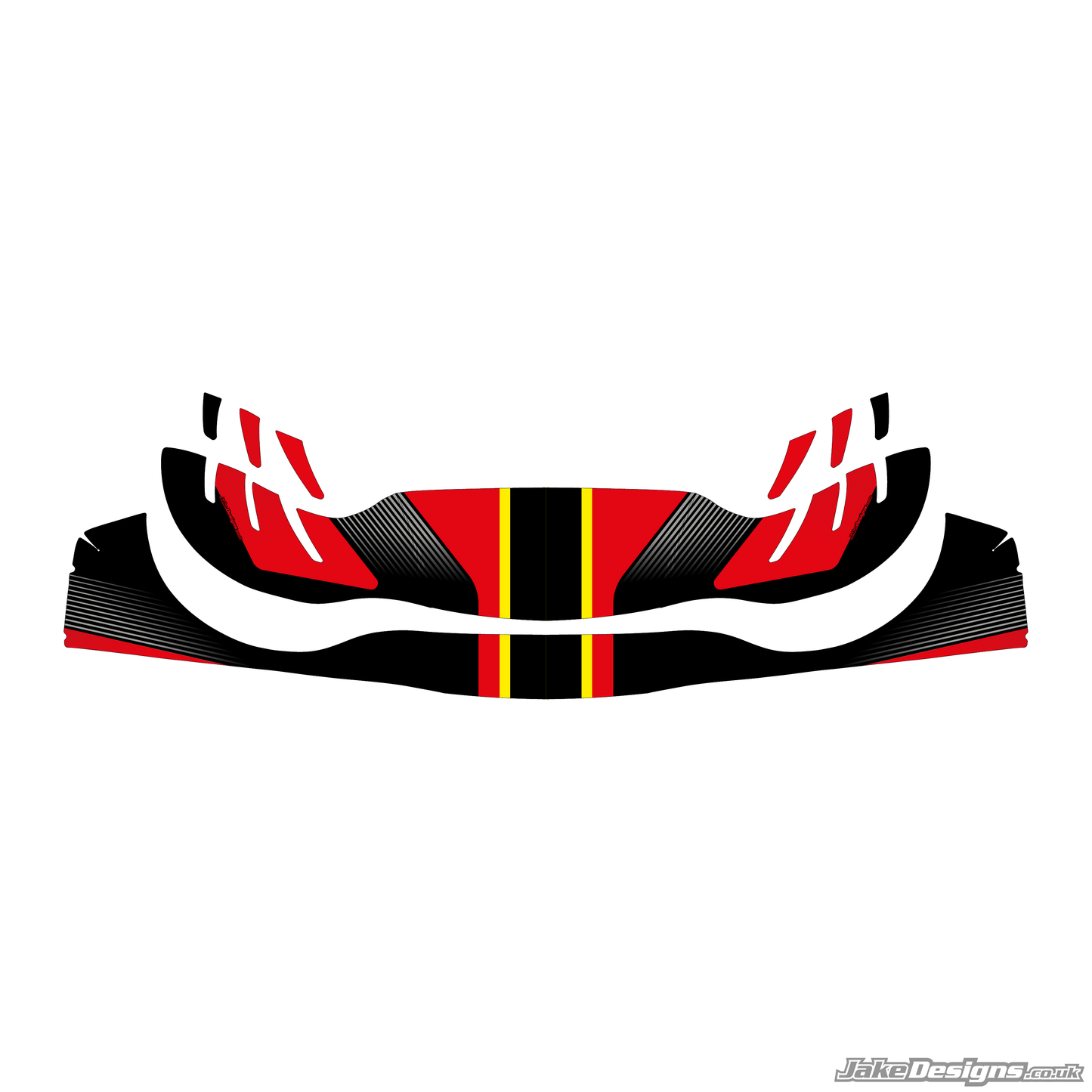 Carlos Sainz CS55 Replica Nosecone Sticker
