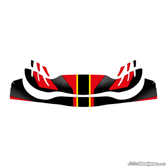 Carlos Sainz CS55 Replica Nosecone Sticker