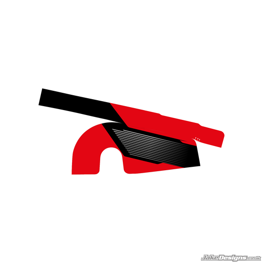 Carlos Sainz CS55 Replica Chain Guard Sticker Kit