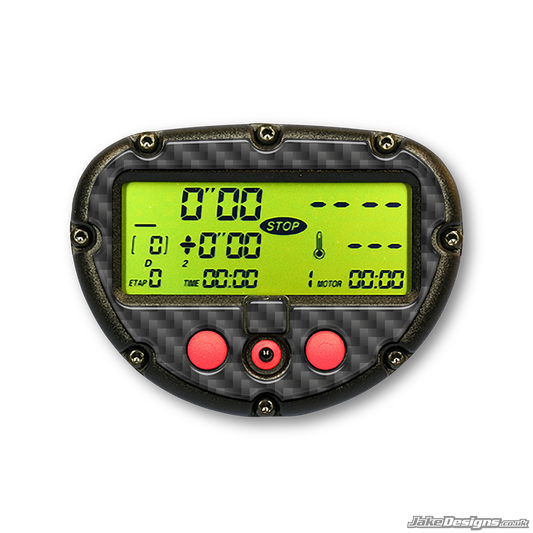 Carbon Fibre Style Alfano Gel Sticker