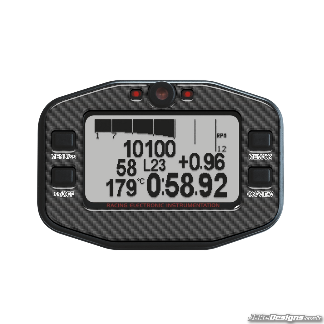 Carbon Fibre Style Mychron 4 Gel Sticker – JakeDesigns Graphics