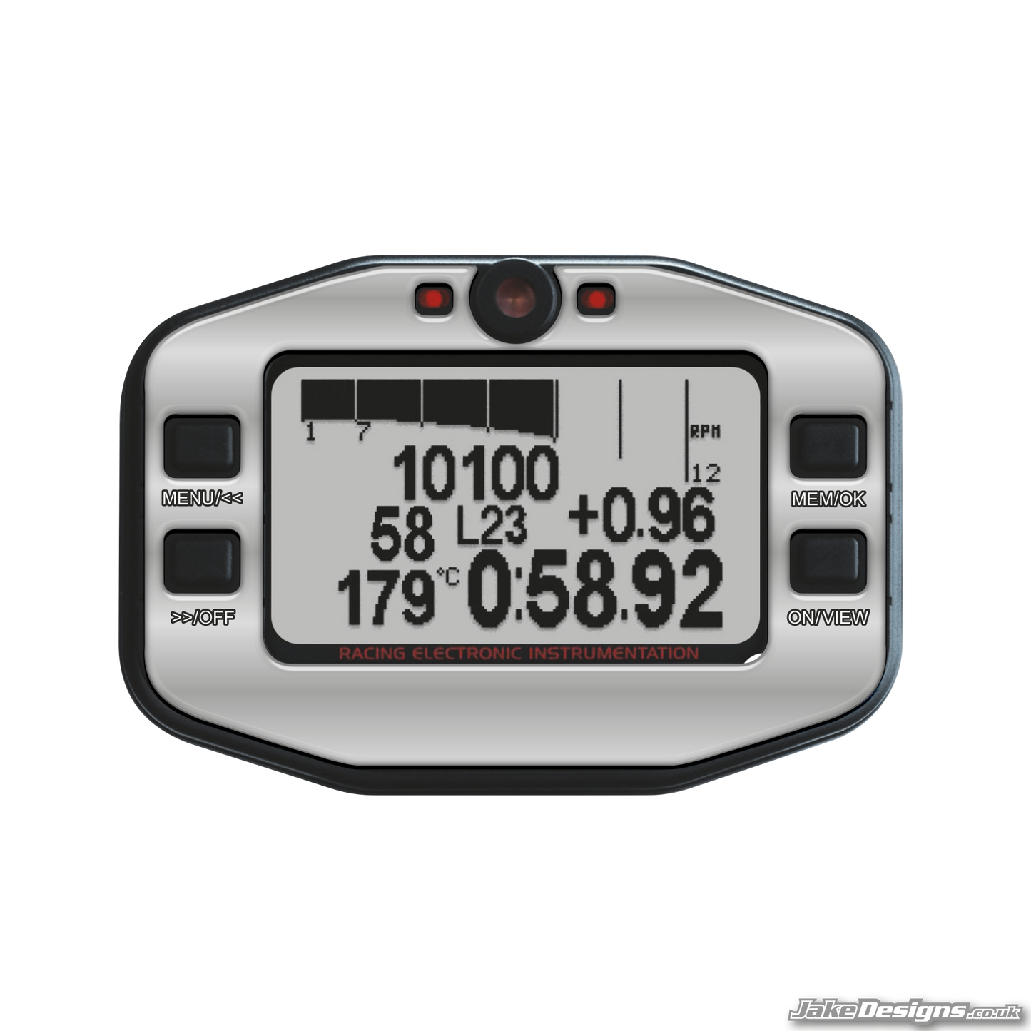 Chrome Style Mychron 4 Gel Sticker