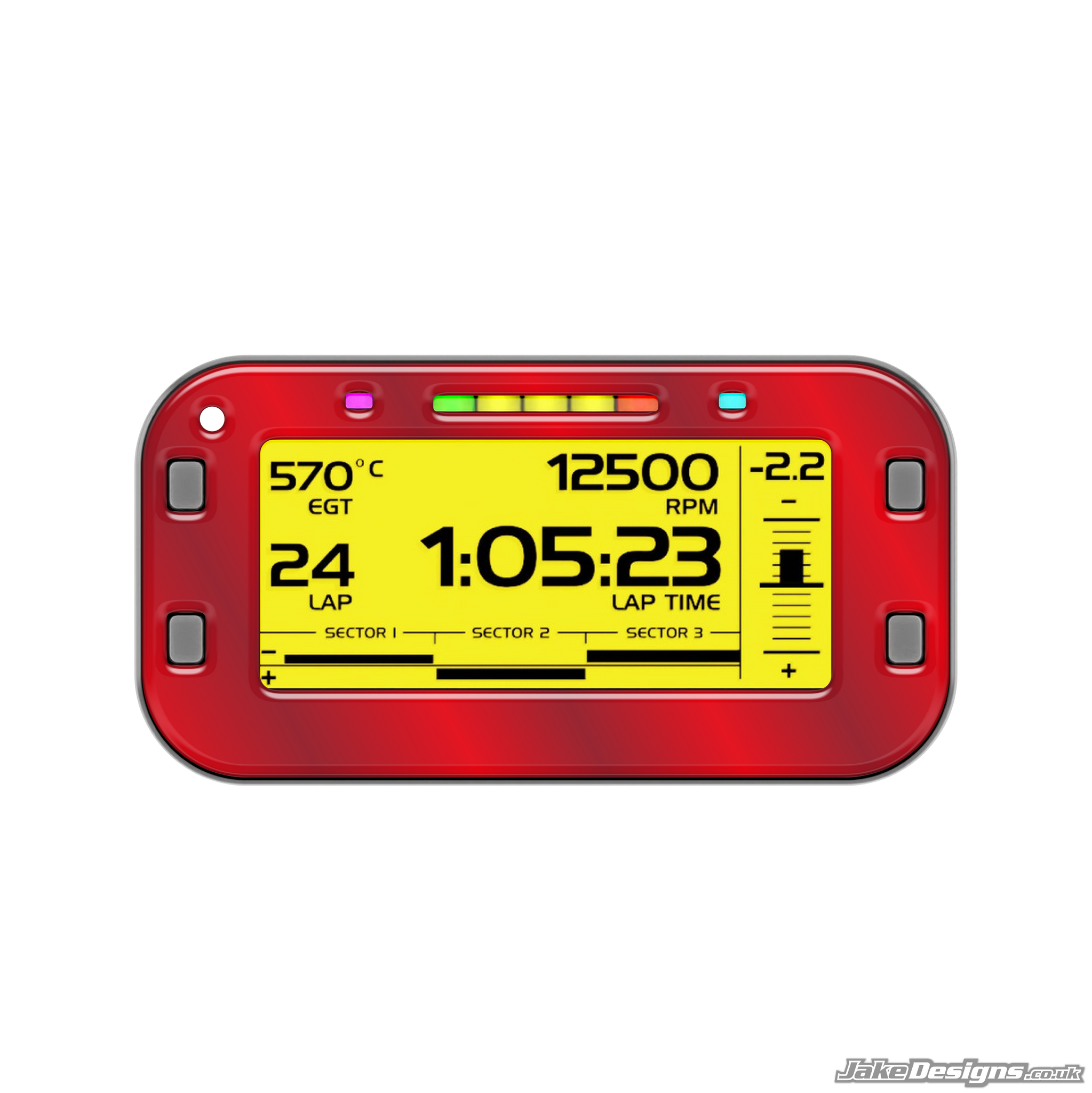 Chrome Style Mychron 6 Gel Sticker – JakeDesigns Graphics