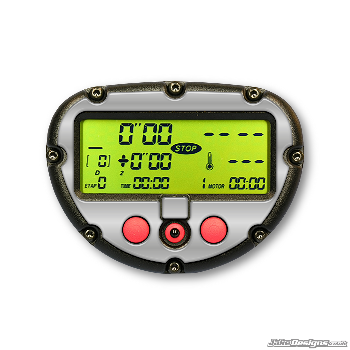 Chrome Style Alfano Gel Sticker