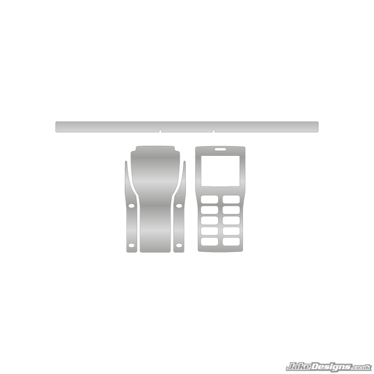 Chrome Style Unipro Stopwatch Stickers