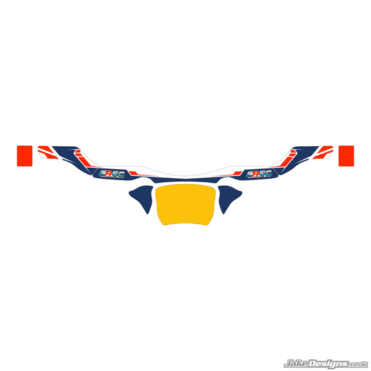 Croc Kart Replica Rear Bumper Sticker Kit