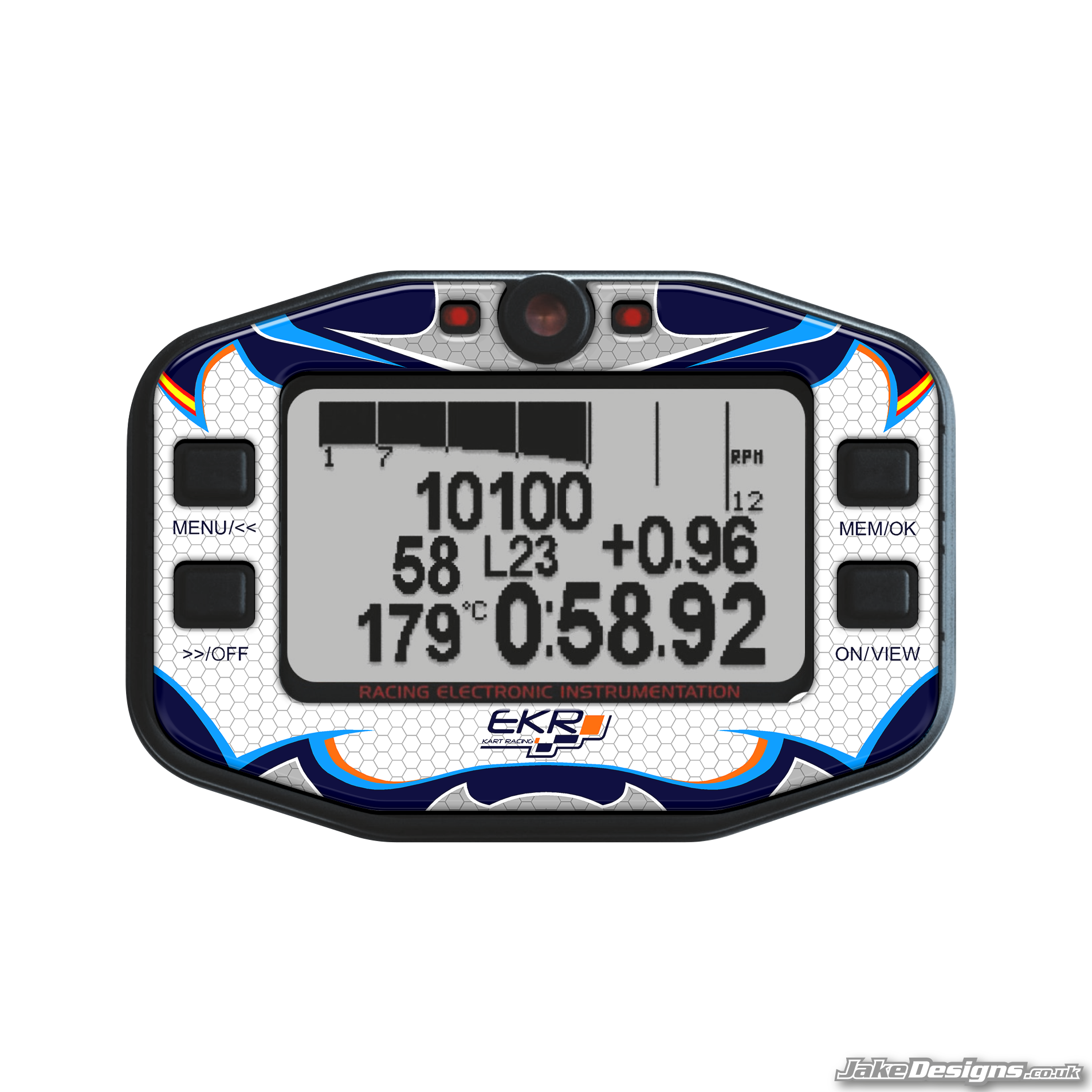 EKR Style Mychron 4 Gel Sticker – JakeDesigns Graphics