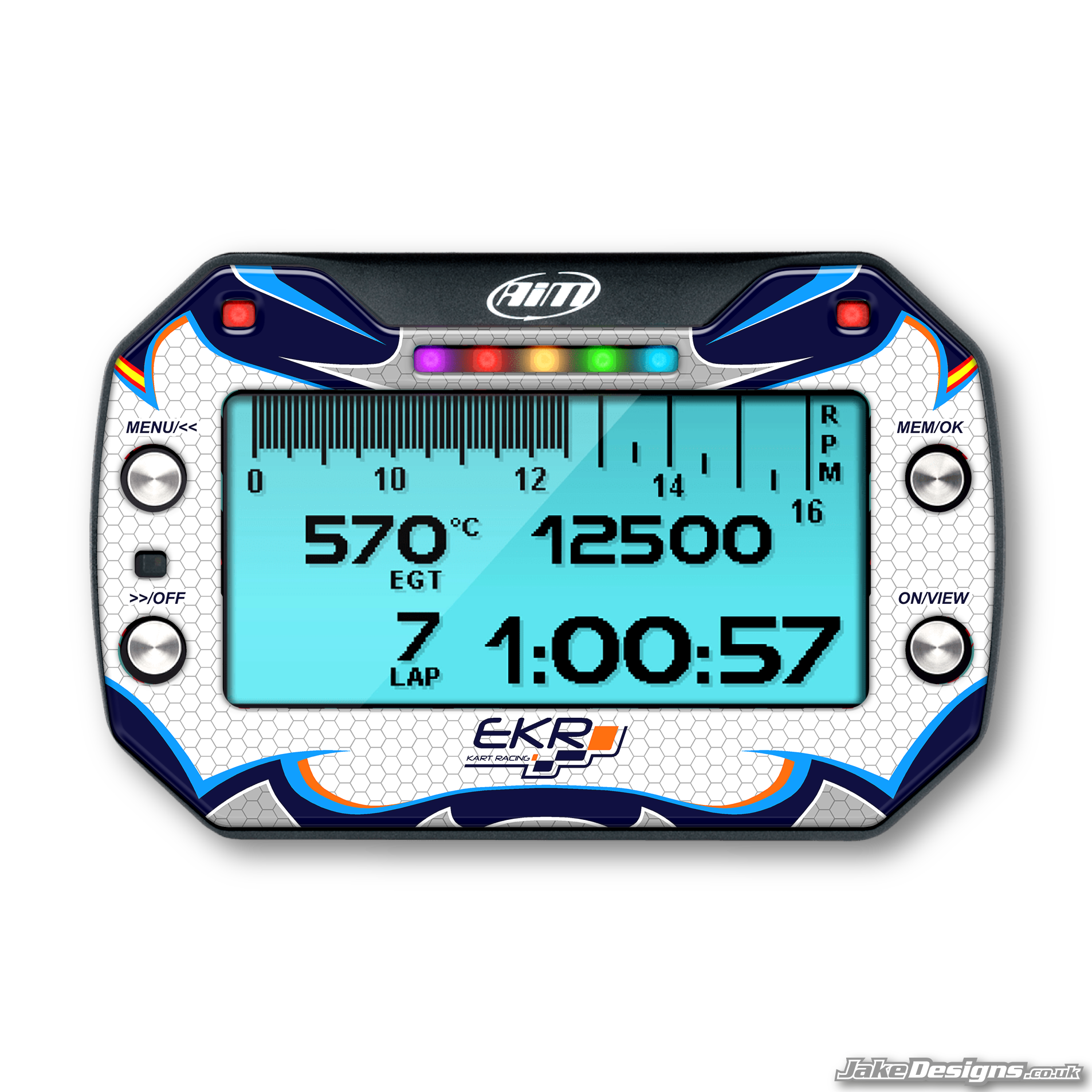 EKR Style Mychron 5 Gel Sticker – JakeDesigns Graphics
