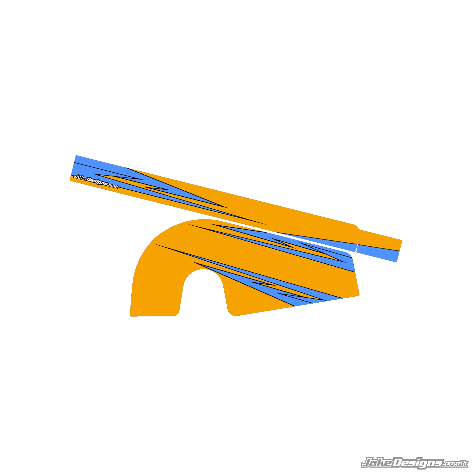 EOS Replica Chain Guard Sticker Kit (2021) – JakeDesigns Graphics