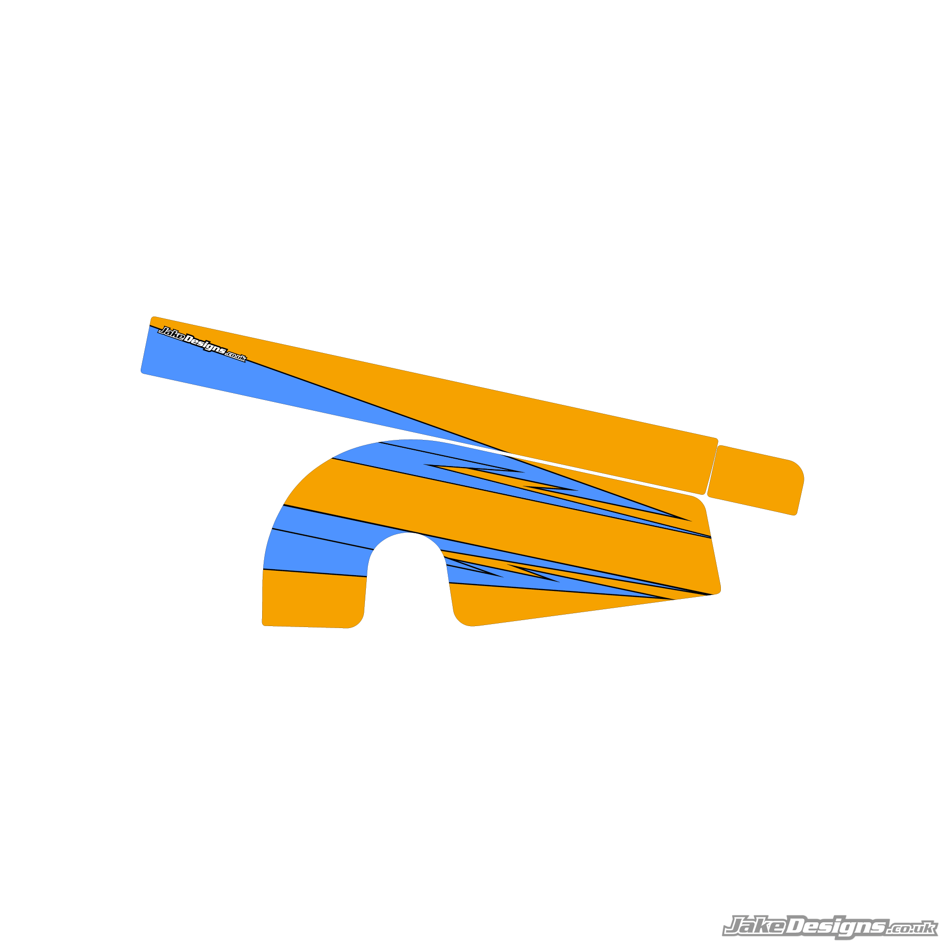 EOS Replica Chain Guard Sticker Kit (2021) – JakeDesigns Graphics