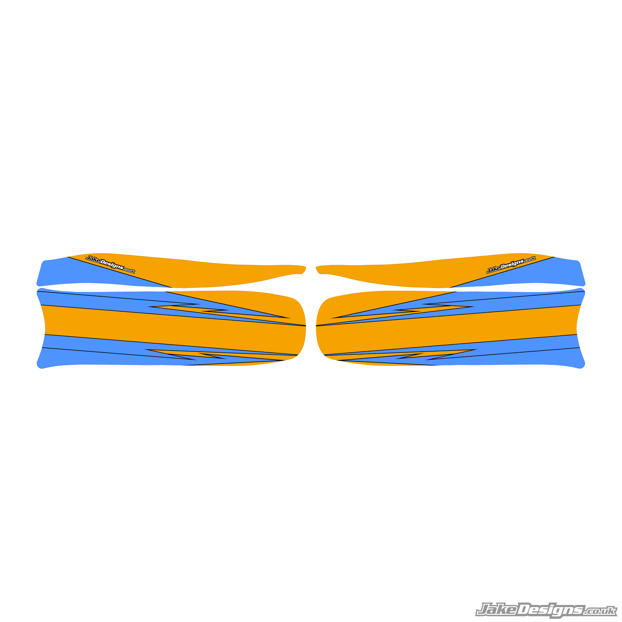 EOS Replica Set Of Sidepods Sticker (2021) – JakeDesigns Graphics
