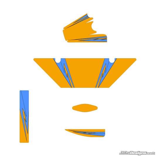 EOS Replica Rotax Max Radiator Stickers (2021)