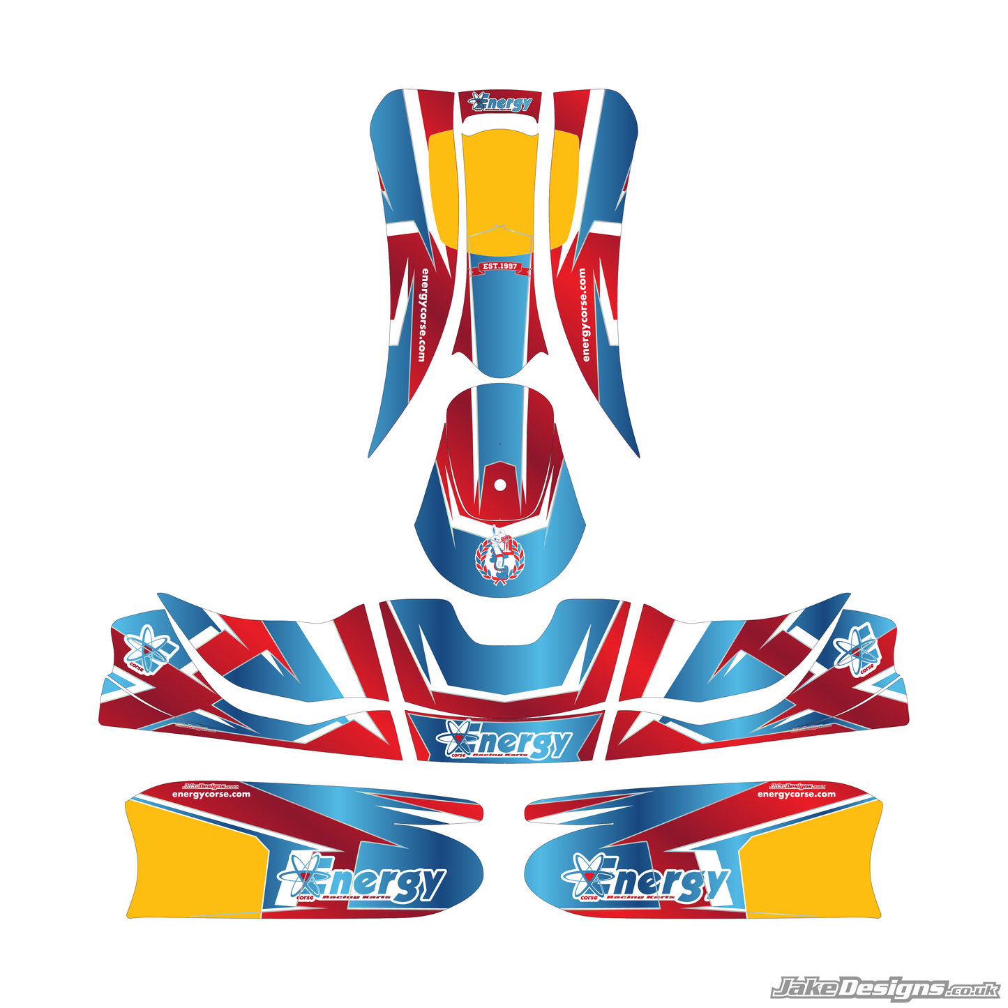 Energy Corse Replica Sticker Kit (2022)