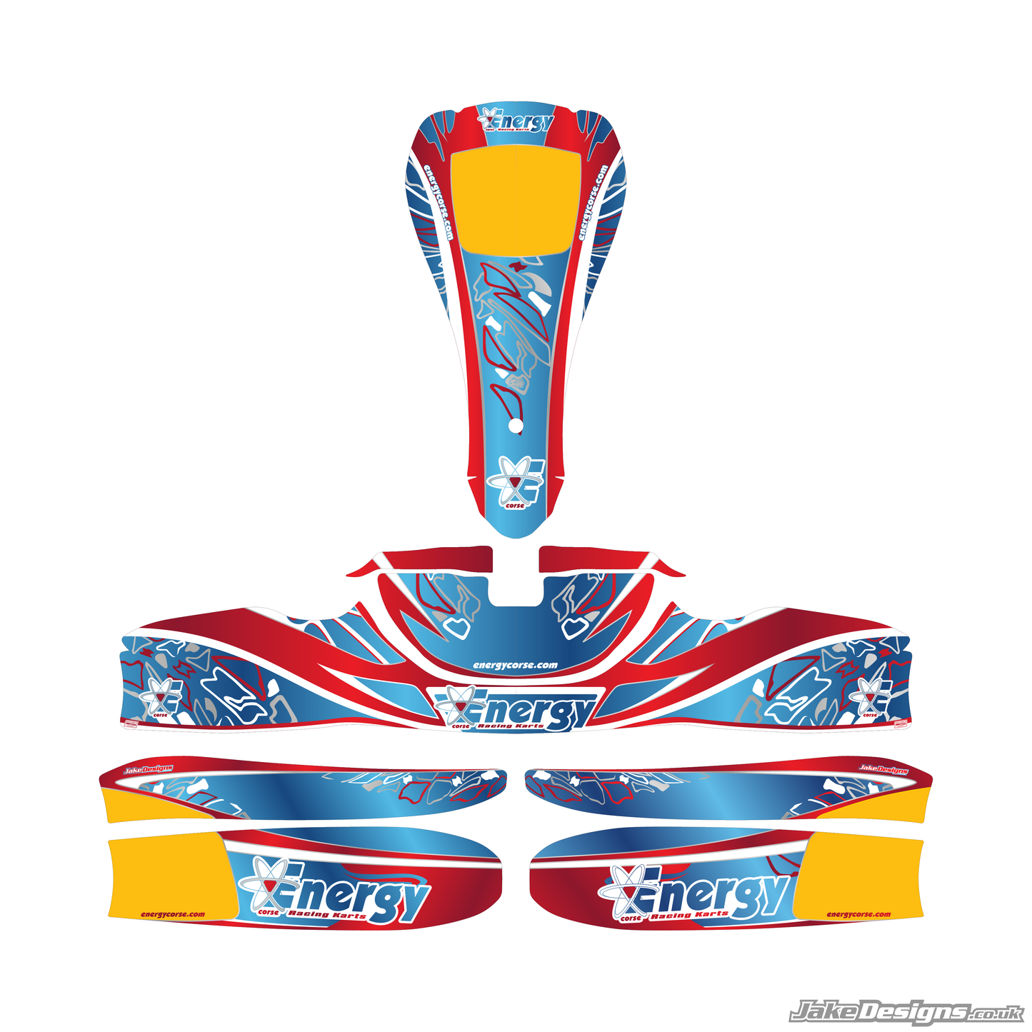 Energy Corse Replica Sticker Kit (2020)