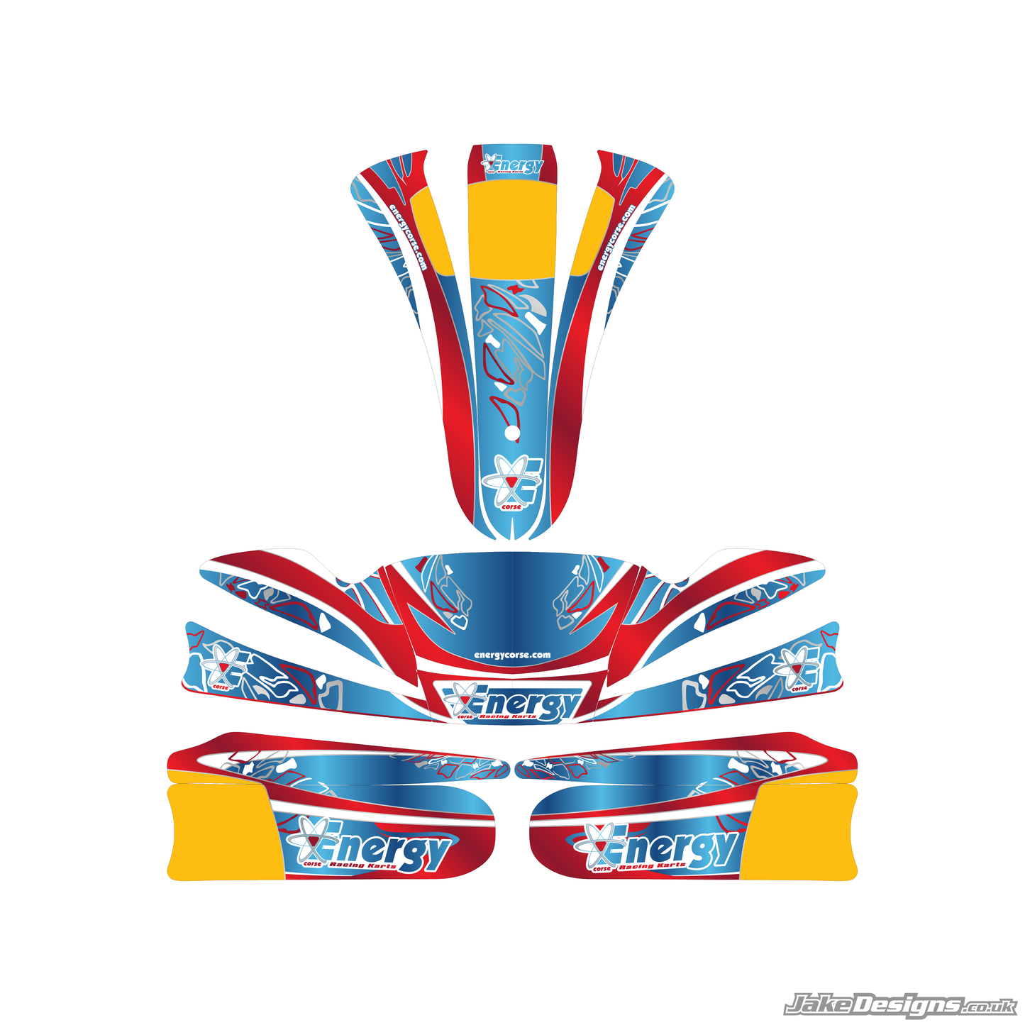 Energy Corse Replica Sticker Kit (2020)