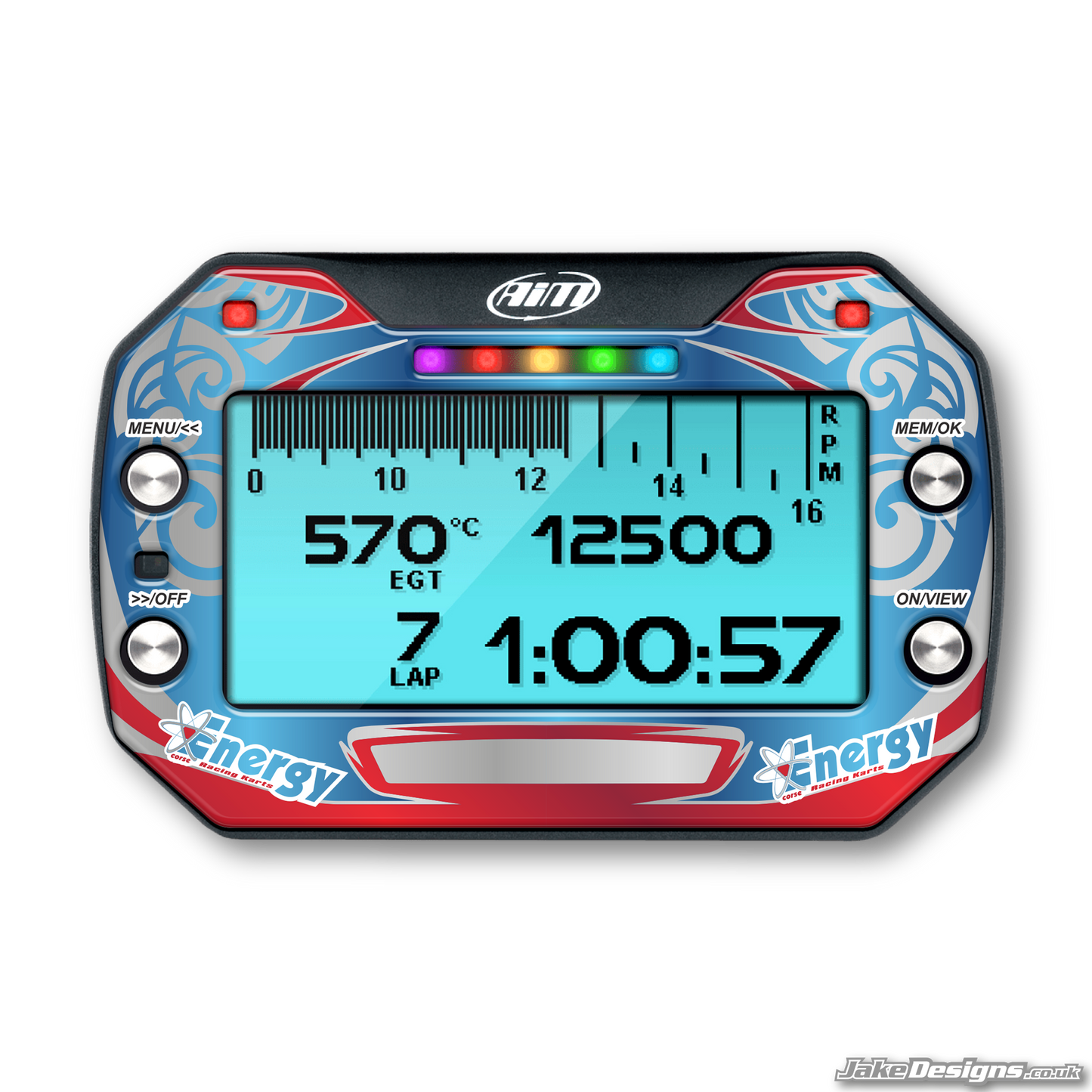 Energy Corse Style Mychron 5 Gel Sticker